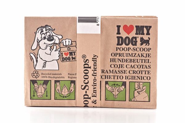 I love my dog Hundekotbeutel